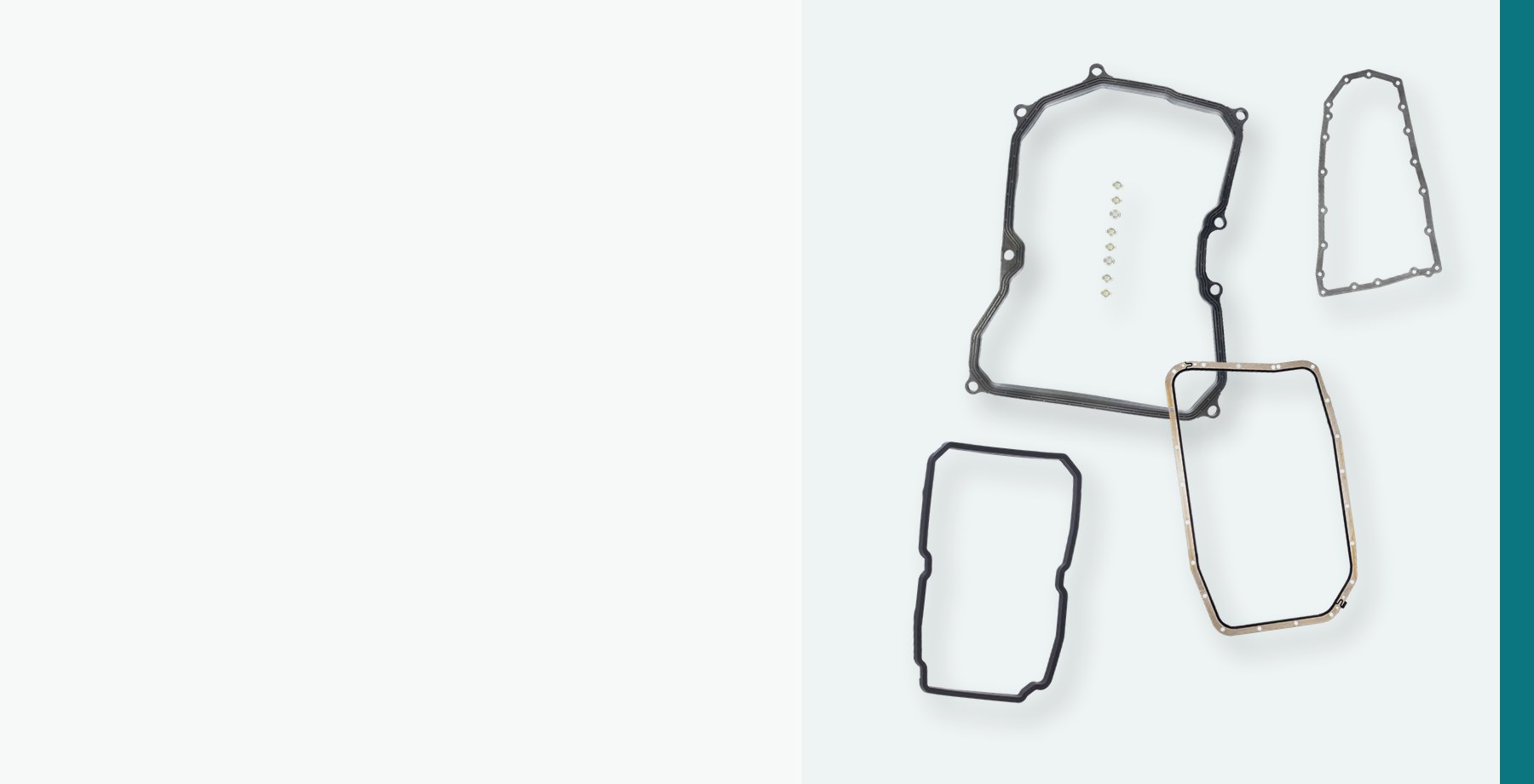 Selection of transmission oil pan gaskets manufactured by Jingyi Gasket